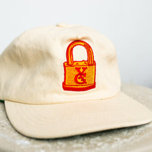 Load image into Gallery viewer, CUSTOM PADLOCK DENIM SNAPBACK
